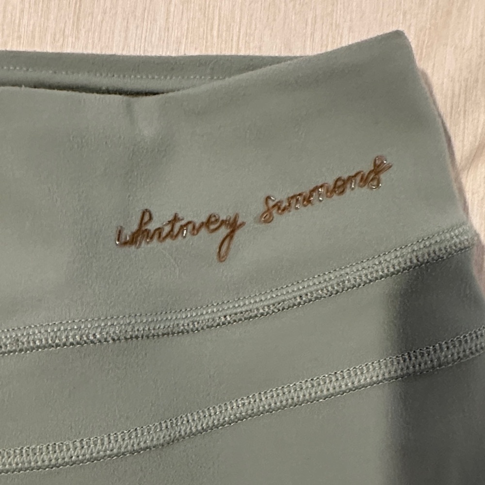 GYMSHARK x Whitney Simmons Sage Green Legging - Picture 3 of 6